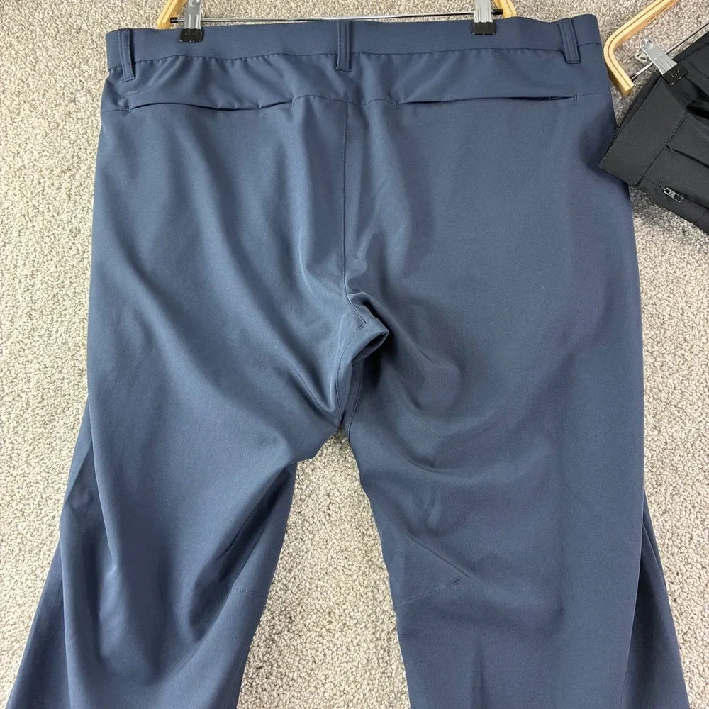 Fabletics The Don Trouser Pants Bundle Men 40x30 Navy Black Performance Golfcore